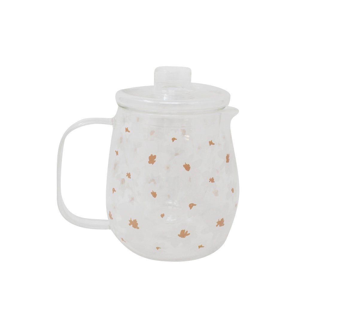 Théière Marguerites en verre – 23 oz