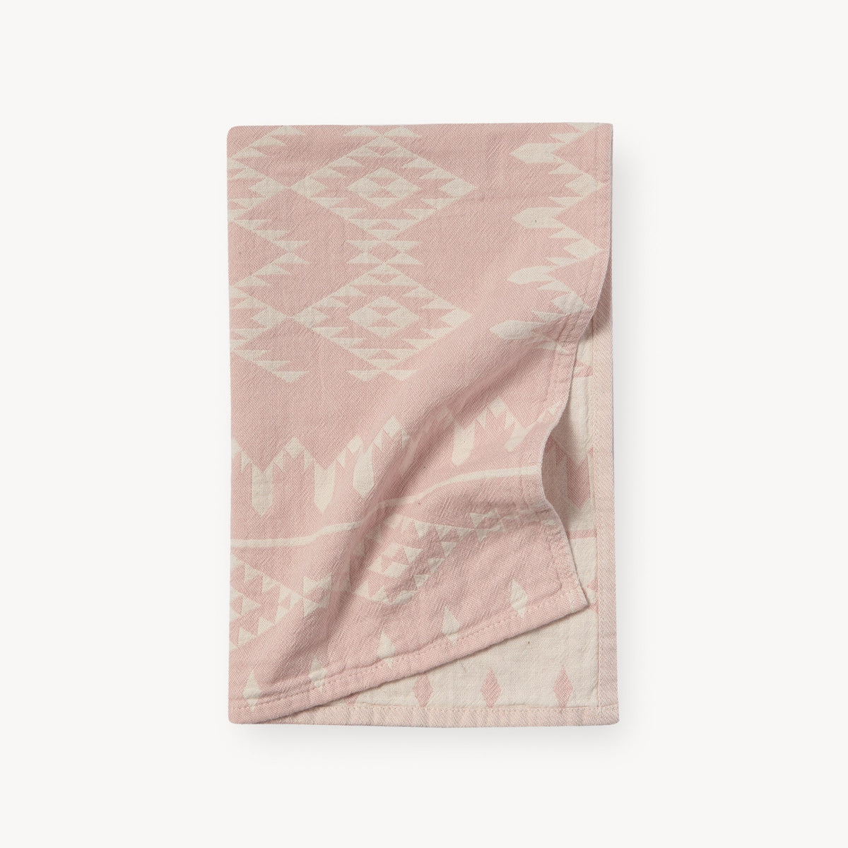 Serviette à mains Atlas – Rose pastel – Pokoloko