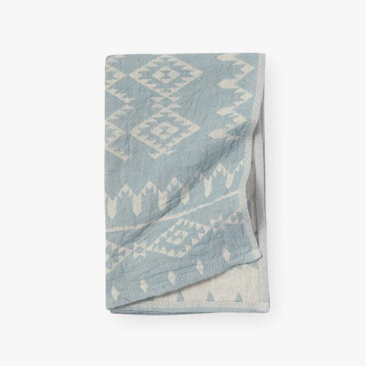 Serviette à mains Atlas – Bleu côtier – Pokoloko