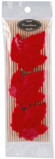 Trio de savons feuilles d’érable rouges – 73 g – North Hatley