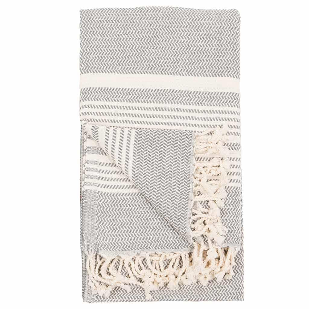 Serviette Hasir – Ardoise – Pokoloko