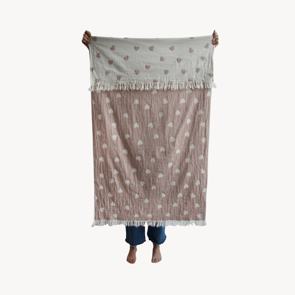 Serviette Have a Heart – Coquillage – Pokoloko