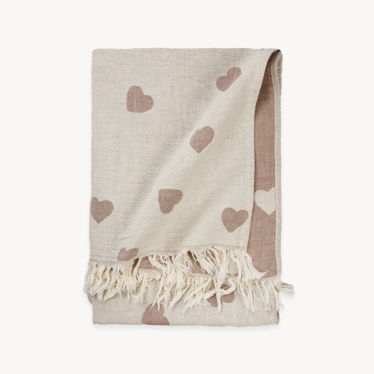Serviette Have a Heart – Coquillage – Pokoloko