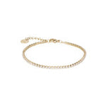 Bracelet fin doré à petites billes