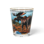 Verre à shooter Saguenay–Lac-Saint-Jean – Orignal et forêt