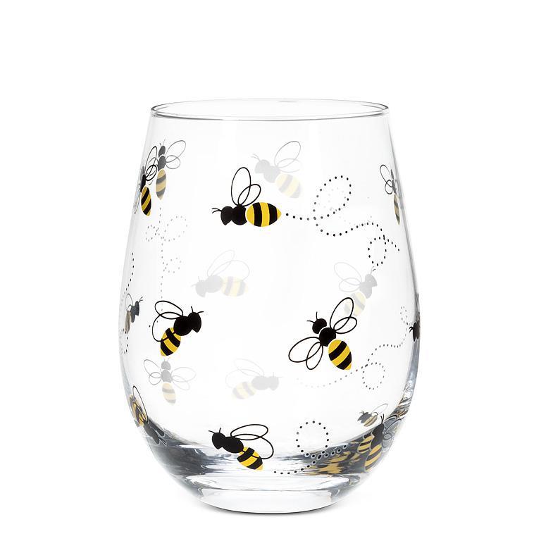 Verre à vin sans pied à abeilles Abbott