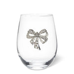 Verre à vin sans pied à boucle bijou Abbott