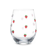 Verre à vin sans pied à fraises Abbott