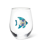 Verre à vin sans pied à poisson bijou Abbott
