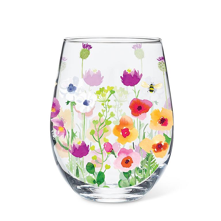 Verre à vin sans pied Jardin d’abeilles Abbott
