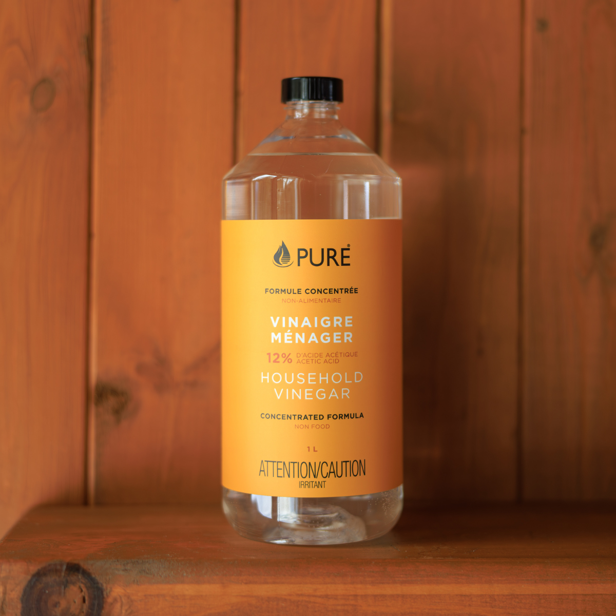 Vinaigre ménager Pure 12 % – 1 L — présentation du produit