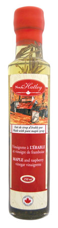 Vinaigrette à l’érable et au vinaigre de framboise – 250 ml – North Hatley