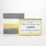 Savon Thé blanc et Gingembre de Dot & Lil avec son emballage
