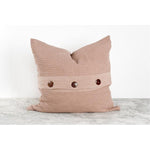 Coussin Wave en coton et bambou – Grain – Pokoloko