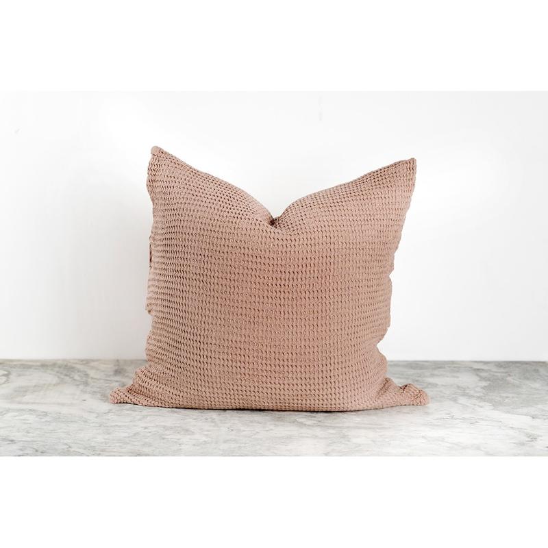 Coussin Wave en coton et bambou – Grain – Pokoloko