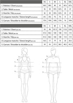 Guide des tailles des t-shirts unisexes Arseno