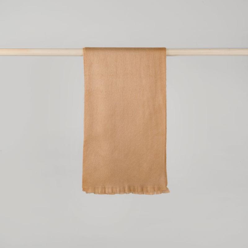 Écharpe Craft en mélange d’alpaga – Beige – Pokoloko