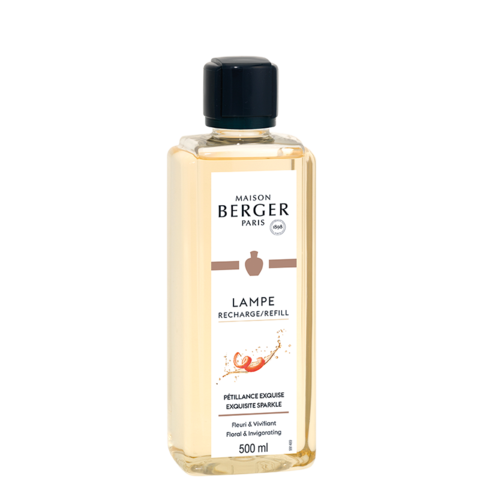 Recharge pour lampe Berger – Pétillance exquise – 500 ml – Maison Berger