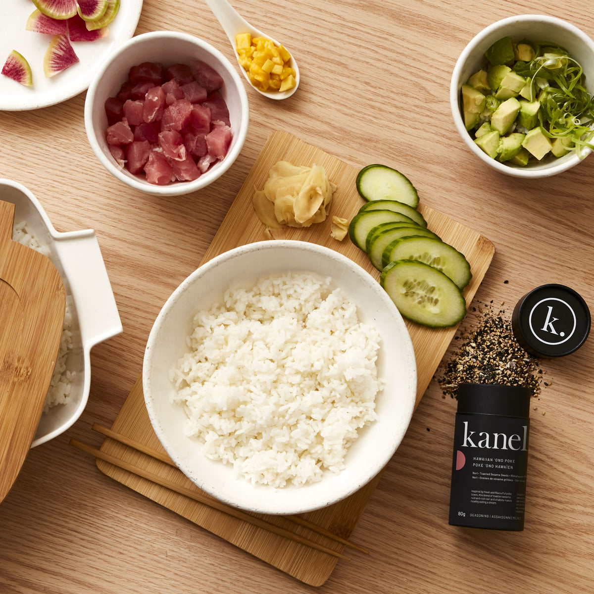 Poke 'ono Hawaïen de Kanel