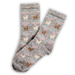 Chaussettes Polygon en mélange d’alpaga pour enfants – Pokoloko