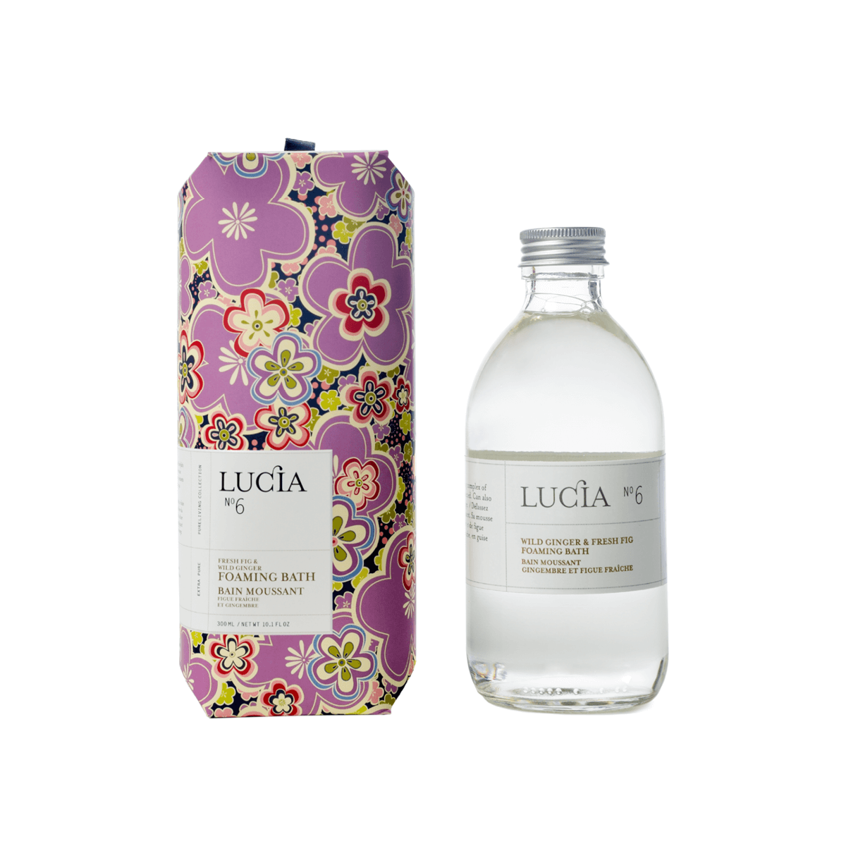 Bain moussant Lucia – Gingembre et figue fraîche – 300 ml