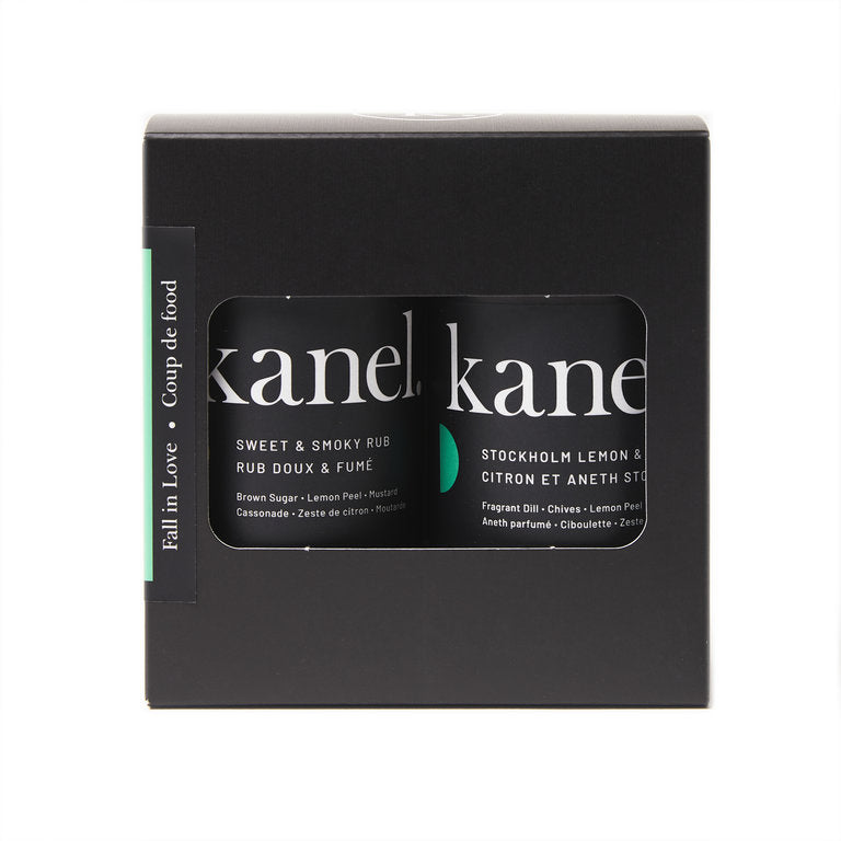 Coffret Coup de food de Kanel : Citron et aneth Stockholm et Rub doux et fumé