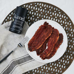 Saumon assaisonné avec le Rub doux et fumé de Kanel