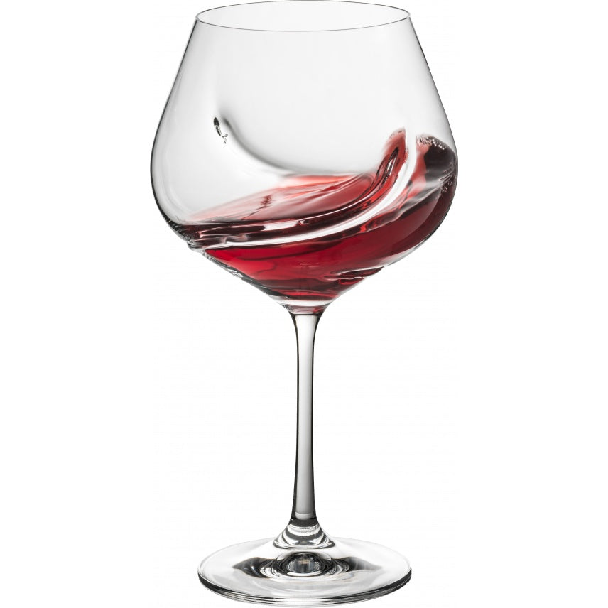 Coupe Oxygen Trudeau de 570 ml contenant du vin rouge