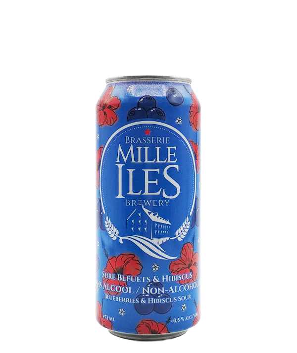 Bière sure aux bleuets de la Brasserie Mille Iles