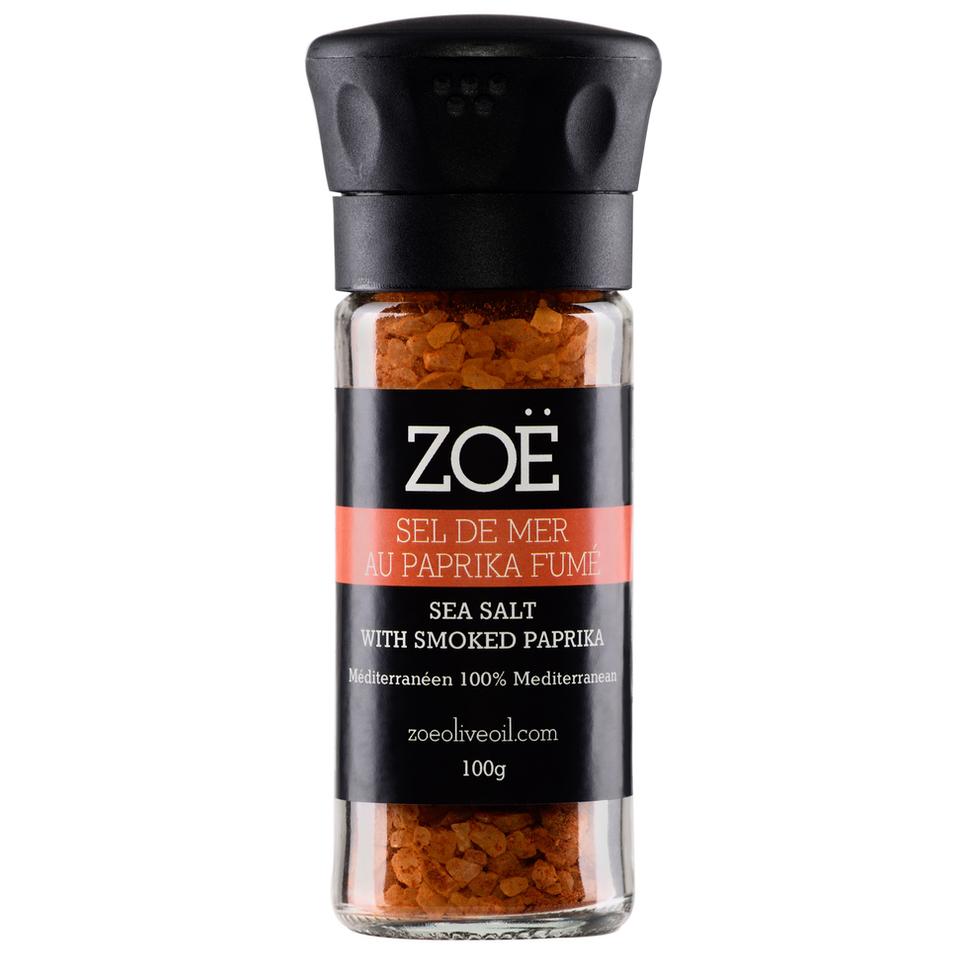 Sel de mer au paprika fumé Zoé – 100 g – vue du produit