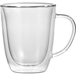 Tasse Duetto Trudeau de 325 ml à double paroi avec anse