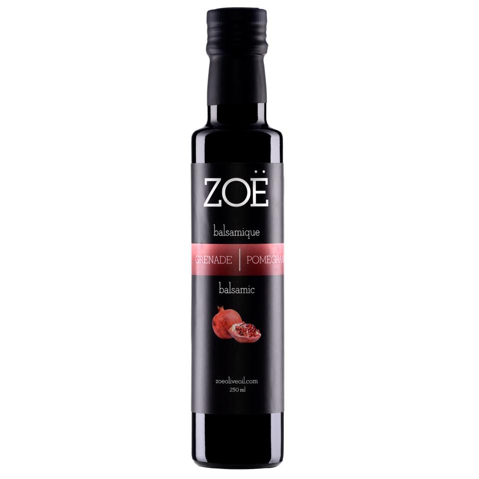 Vinaigre balsamique à la grenade Zoé – 250 ml – vue du produit