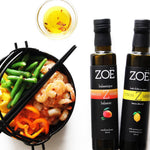 Vinaigre balsamique blanc à la mangue Zoé – 250 ml – suggestion de présentation