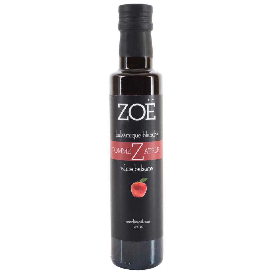 Vinaigre balsamique blanc à la pomme Zoé – vue du produit