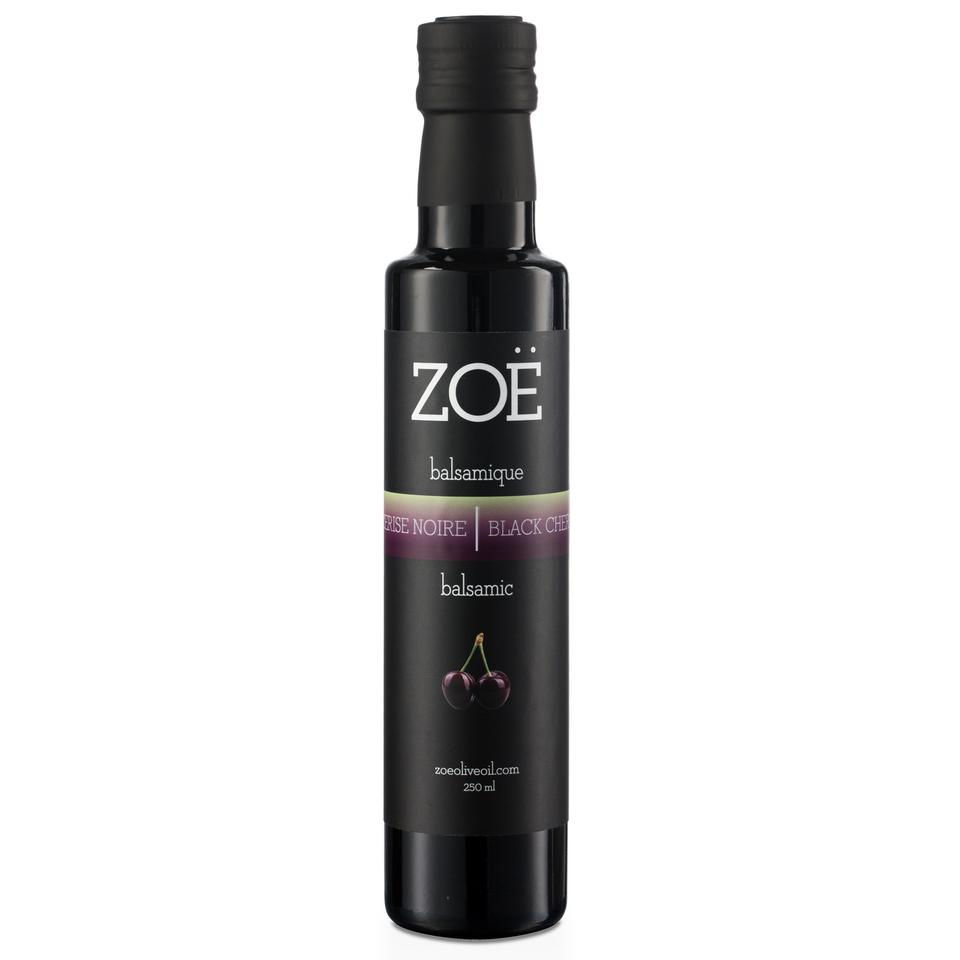 Vinaigre balsamique foncé à la cerise noire Zoé – 250 ml – vue du produit